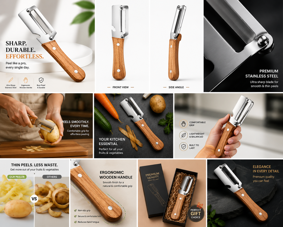 PeelPro™ Precision Vegetable Peeler
